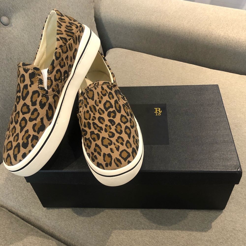 R13 Slip On Sneakers